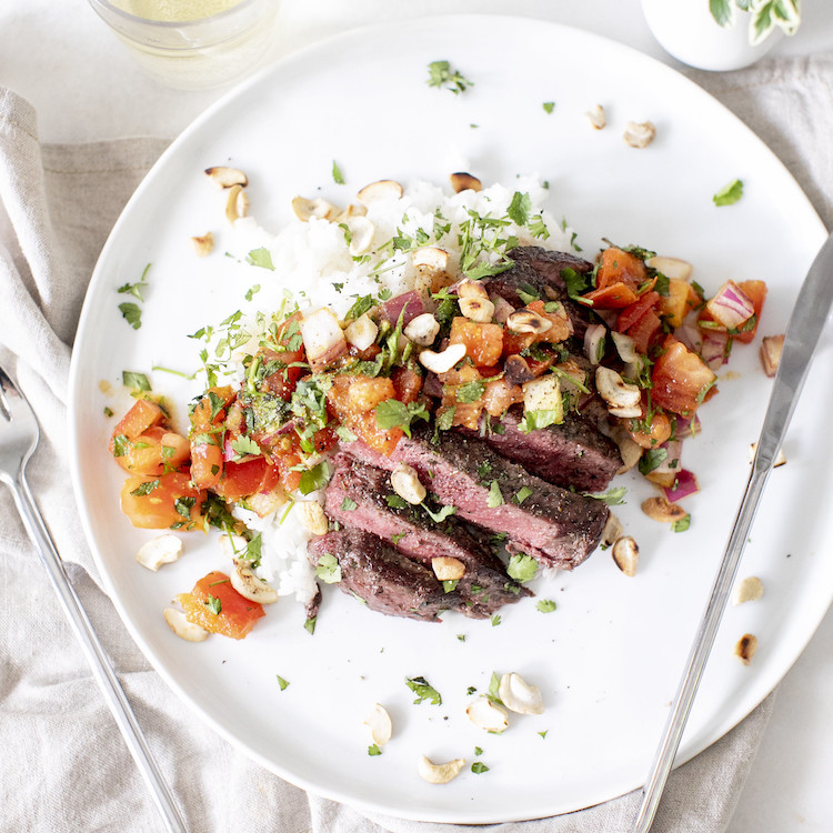 Picture of Herb-Crusted Steak 
